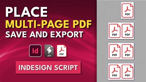 place pdf in indesign